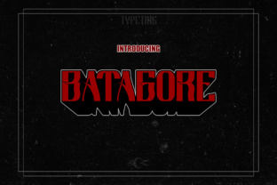 Batagore Font: Bold Display Typeface for Standout Campaigns