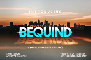 Bequind: A Bold, Modern Display Font for Impactful Design
