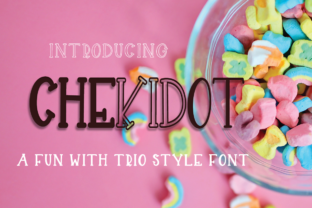 Chekidot Font: A Fun Display Typeface for Scroll-Stopping Campaigns