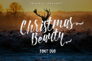 Christmas Beauty Font: Elegant Display Fonts for Feminine Design
