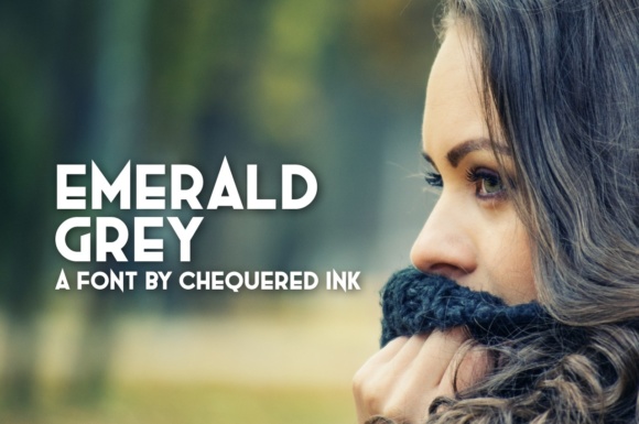 Emerald Grey: A Spiky Techno Font for Bold Brand Identity