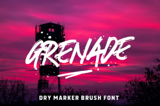 Grenade: A Bold Display Font for Web Design and Branding