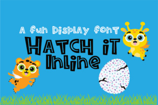Hatch It Inline: A Display Font for Editorial Creativity