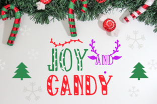 Joy and Candy: A Festive Font for Creative Branding