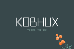 Kobhux Font: A Clean Modern Display Typeface for Real Branding Work