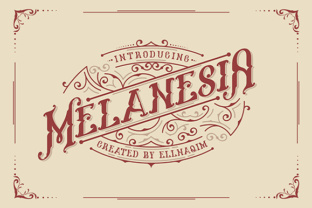 Melanesia Display Font for Trendy Branding Projects
