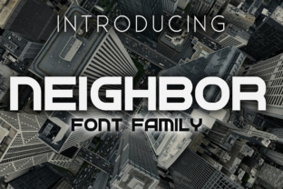 Neighbor: A Display Font for Thoughtful Editorial Design