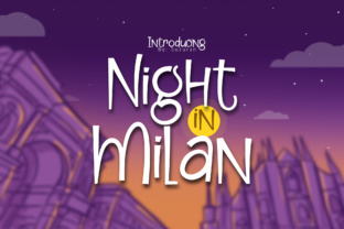 Night in Milan Font for Bold, Memorable Branding