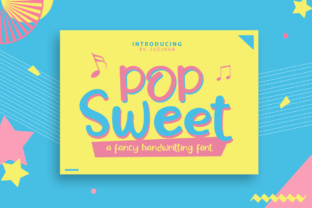 Pop Sweet: A Playful Display Font for Creative Crafters