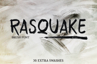 Rasquake: A Bold Display Font for Editorial Energy and Visual Impact