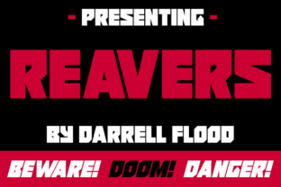 Reavers: A Font That Elevates Branding with Sci-Fi Edge