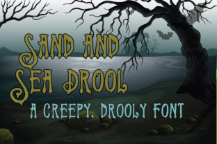 Sand and Sea Drool: A Serif Font for Bold Visual Storytelling