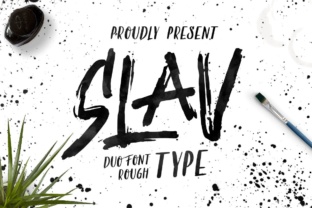 Slav: The Bold Font That Elevates Your Brand