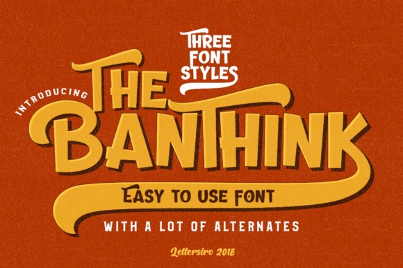 The Banthink Font: A Modern Typographic Tool for Powerful Digital Campaigns