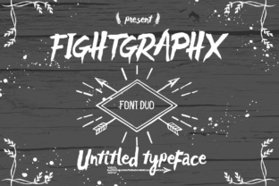 Untitled Font Duo for Handmade Labels and Branding
