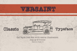 Versaint: The Font That Elevates Your Brand’s Vintage Vibe